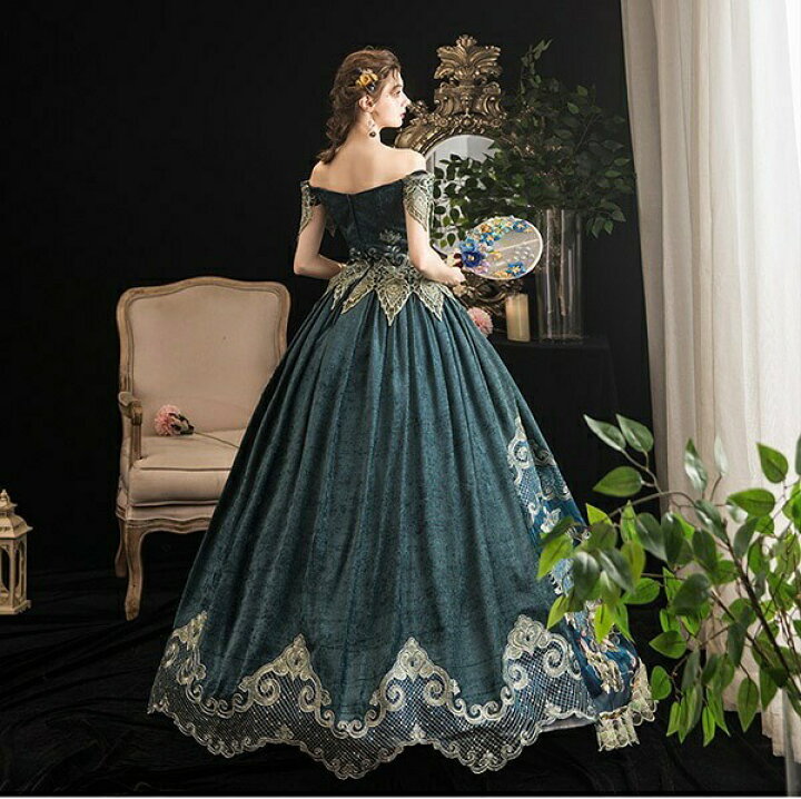 貴族 ドレス ステージ 貴族ドレス お嬢様 ワンピース プリンセスライン 演奏会 舞台 五分袖 フリル Cosply 刺繍 パーティー ロングドレス 中世貴族風 サイズ指定可 Aライン 中世ファスナー 宮廷 ハイネック ゴールド お姫様 衣装 貴族 ドレス ステージ 貴族ドレス お嬢様 ワンピース プリンセスライン 演奏会 舞台 五分袖 フリル Cosply 刺繍 パーティー ロングドレス 中世貴族風 サイズ指定可 Aライン 中世ファスナー 宮廷 ハイネック ゴールド お姫様 衣装