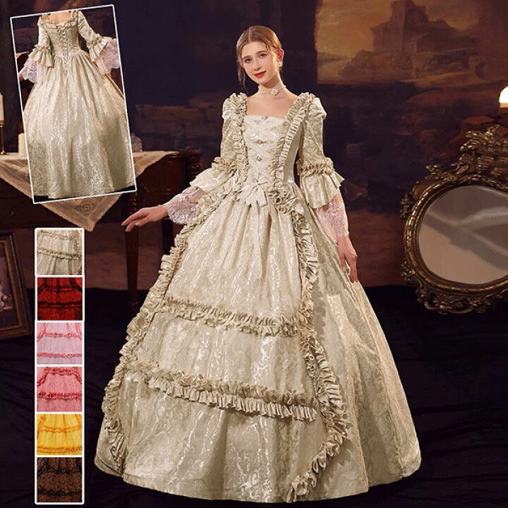 楽天市場】貴族 ドレス ステージ衣装 舞台衣装 オペラ声楽 中世貴族風  