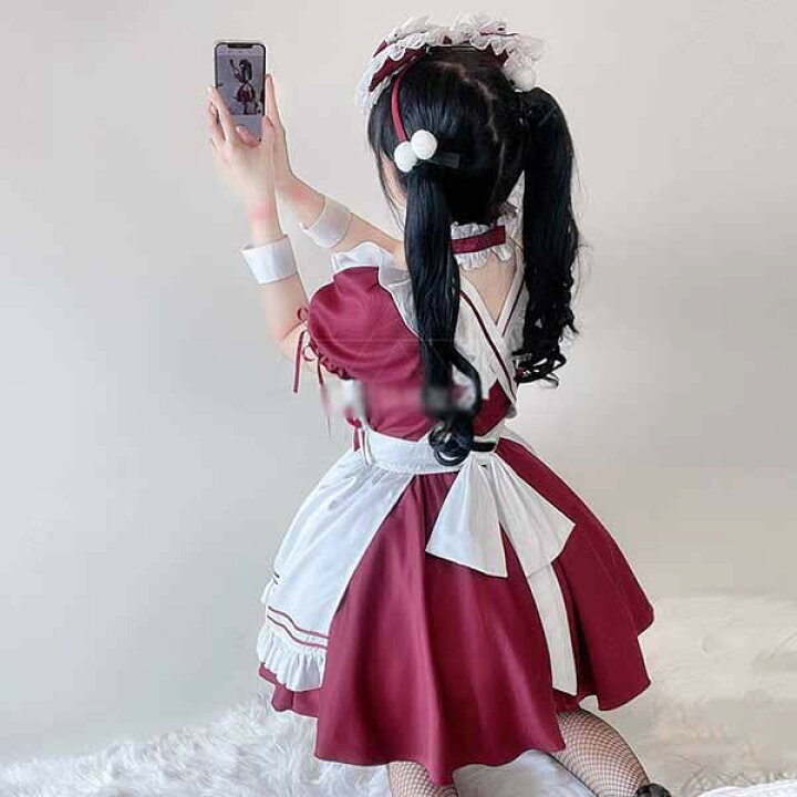 楽天市場 メイド服 可愛い コスプレ衣装 メイド カチューシャ エプロン 大人 セクシー コスチューム ハロウィン コスプレ ウェイトレス コス ワンピース 女性 仮装 衣装 ゴスロリ 学園祭 文化祭 定番 オススメ イベント パーティードレス通販 Glorypark
