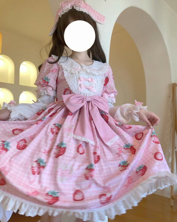 楽天市場】ロリータ 上下セット スカート可愛い お姫様 Lolita  