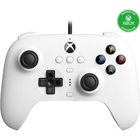 8BitDo Ultimate Wired Controller for Xbox ホワイト Xbox Series X S One PC コントローラー ゲーム 公式ライセンス対応 送料無料