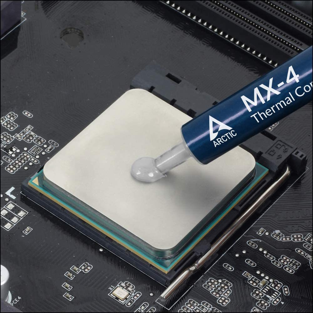 正規品　ARCTIC　MX-4　(4g)　低熱抵抗　ヘラ付き　サーマルコンパウンド　長期不硬化　非導電性　シリコングリス　CPU　2019　Edition　グリス　熱伝導グリス　低粘性