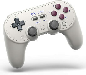 【マラソン限定ポイント2倍】 8Bitdo Pro 2 ゲームパッド（G Classic バージョン）NS Switch・Windows・Android・macOS・Steam・Respberry Pi用 送料無料
