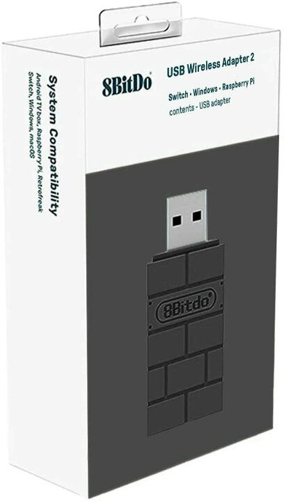 楽天市場】8Bitdo ワイヤレス Bluetooth アダプタ ブラック Nintendo Switch Windows Mac Raspberry Pi USBワイヤレス レシーバー 受信機用 Arcies 定番 送料無料 : ベアストア 楽天市場店