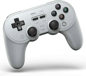 8Bitdo Pro 2 ゲームパッド（グレー バージョン）NS Switch Windows Android macOS Steam Respberry Pi用 送料無料