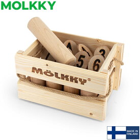 【お盆もあす楽】モルック MOLKKY 玩具 アウトドアスポーツ おもちゃ モルック Molkky Finnish Wooded ゲーム スキットル 木製 外遊び レジャー