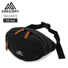グレゴリー Gregory テールメイト XSサイズ ウエストバッグ ボディバッグ TAILMATE 119653 ブラック V2 ヒップバッグ メンズ レディース ファッション