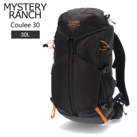 ＼6/8(土)限定!店内全品ポイントUP／ ミステリーランチ Mystery Ranch クーリー30 Coulee 30 バックパック リュック 30L リュックサック バッグ メンズ レディース 登山 ナイロン アウトドア 112814-001 ブラック 黒 ファッション