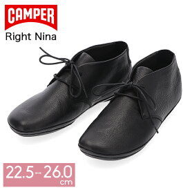 カンペール Camper アンクルブーツ ライト ニーナ レディース Right Nina 22.5-26cm K400221-004 Black 靴 シューズ ブーツ カジュアル
