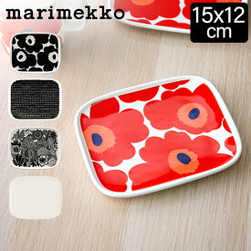 マリメッコ Marimekko スクエア プレート 皿 ウニッコ シイルトラプータルハ ラシィマット オイヴァ オイバ Unikko Siirtolapuutarha Rasymatto Oiva 食器 お皿