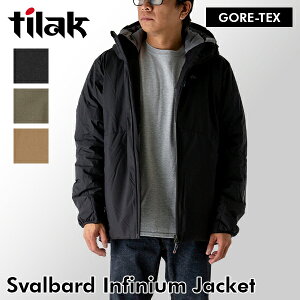 _ȂP5{^ eBbN Tilak AE^[ WPbg Xoo[h CtBjA WPbg Svalbard Infinium Jacket Y _E SAebNX 2C[ h y AEghA