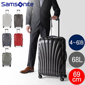 T\iCg C-LITE V[Cg 69cm 68L Samsonite RXCg Xsi[ y 4 X[cP[X 122860 Spinner 69 L[obO Ssx ̓