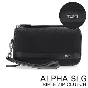 �_�X���A���[�����ň����풆�^ �g�D�~ TUMI ALPHA SLG �N���b�` �Z�J���h�o�b�O �g���v���W�b�v�N���b�` TRIPLE ZIP CLUTCH �g���x���|�[�` �g���v���W�b�v �R���p�N�g ���s �o�� �o�b�O�C���o�b�O 