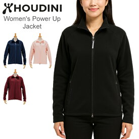 フーディニ Houdini パワーアップジャケット アウター レディース W's Power Up Jacket ジャケット フリース フリースジャケット アウトドア キャンプ トップス 125974 ／ 830020