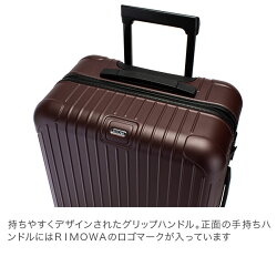 RIMOWAリモワ【4輪】サルサデラックススーツケースマルチ873.7787377【SalsaDeluxe】Multiwheelレッド104L(830.77.53.4)