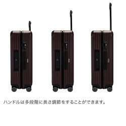 RIMOWAリモワ【4輪】サルサデラックススーツケースマルチ873.7787377【SalsaDeluxe】Multiwheelレッド104L(830.77.53.4)