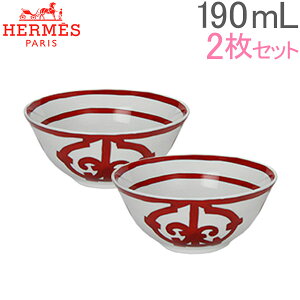 _SSOP5{^ Hermes GX K_LB[ Rice Bowl CX{E 190ml 011084P 2Zbg ̓