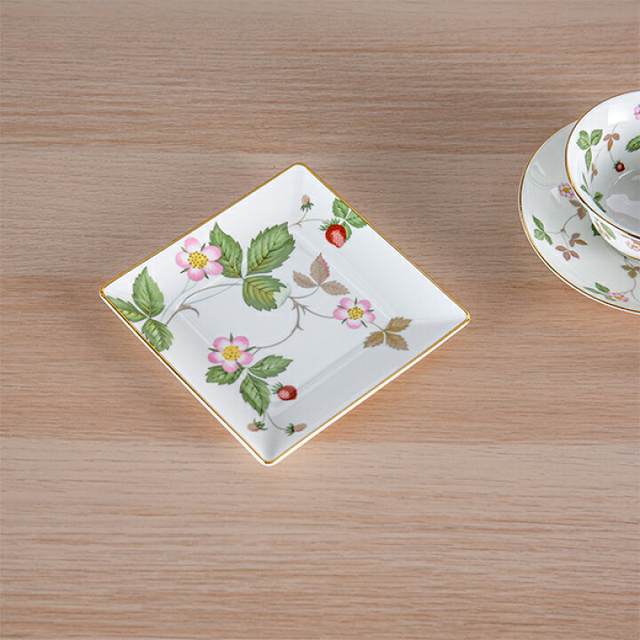 楽天市場】ウェッジウッド WEDGWOOD スクエアトレイ ワイルド 