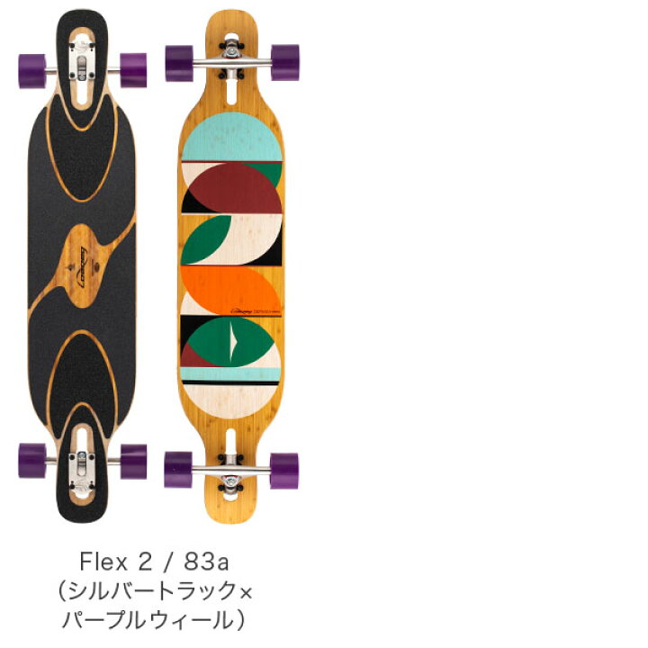楽天市場】ローデッド LOADED ロング スケートボード ダービッシュ 