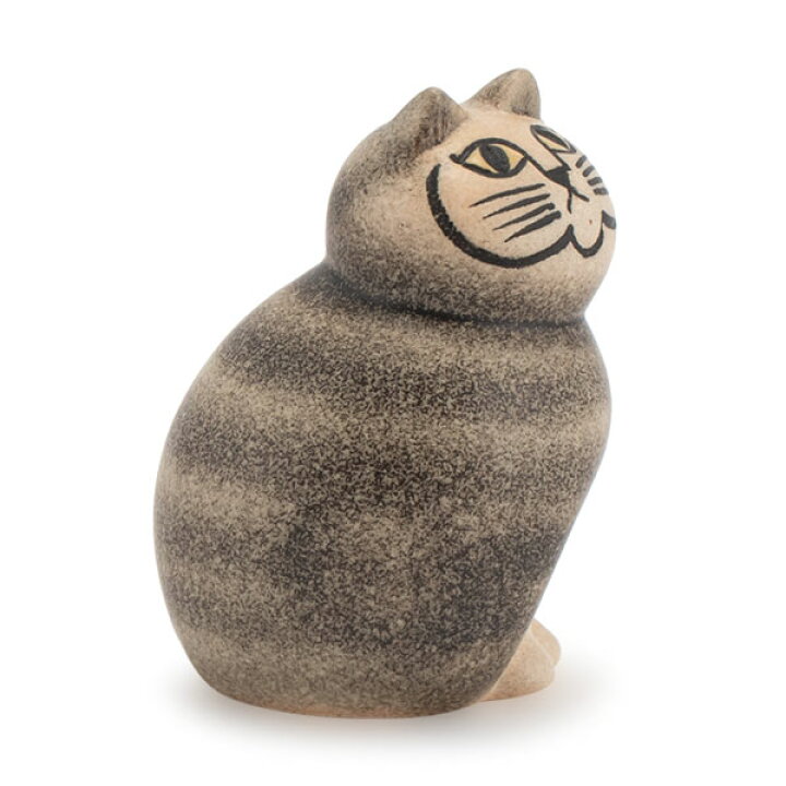 ＼今ならポイント5倍／ 敬老の日 リサ・ラーソン Lisa Larson 置物 ネコ 猫 キャット ミア ミニ 95mm ねこ オブジェ  陶器 インテリア Cats-Mia mini 北欧 フィギュア アンティーク GULLIVER Online Shopping