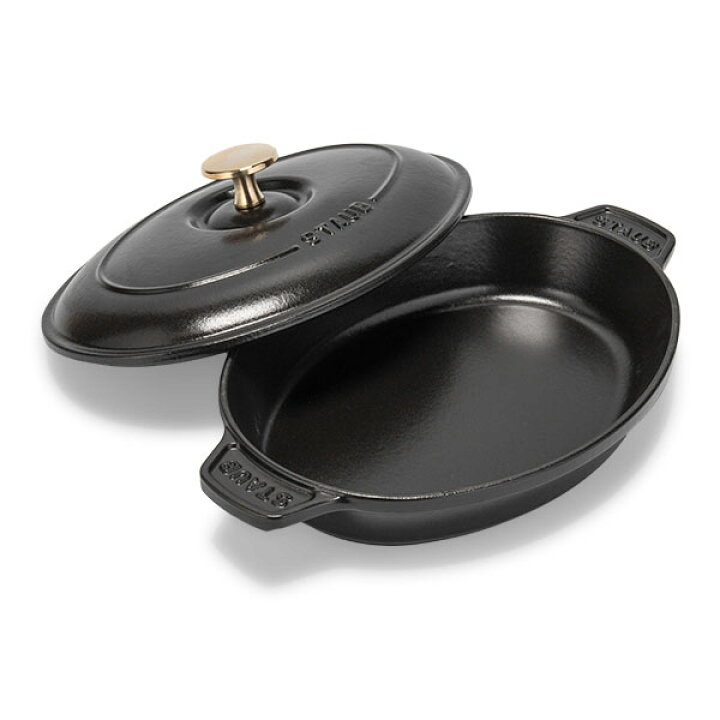 楽天市場】ストウブ 鍋 Staub オーバル ホットプレート 23cm 両手鍋 