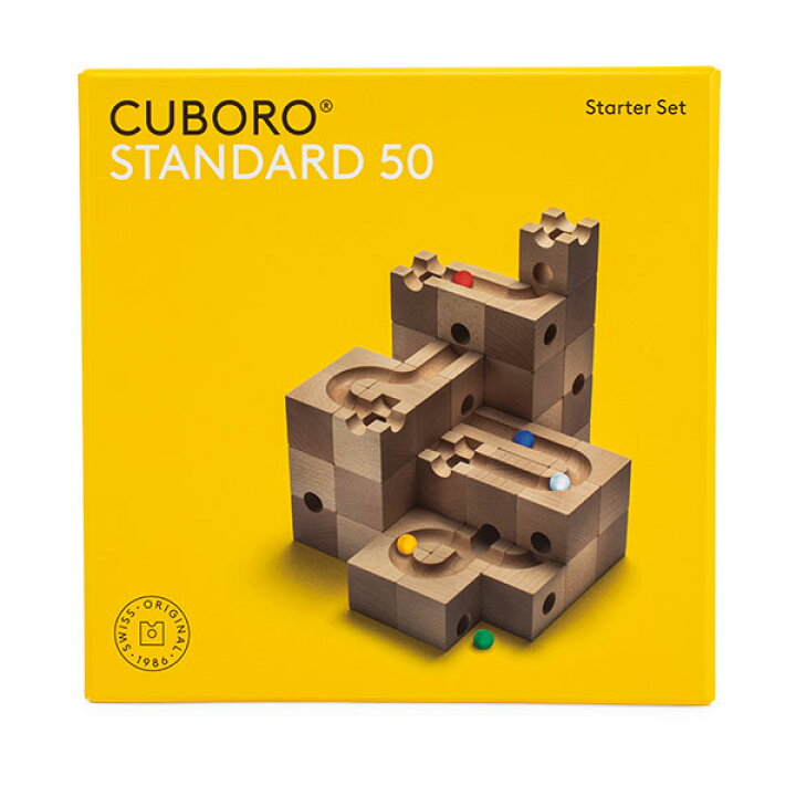 楽天市場】【無料ラッピング付き】キュボロ スタンダード50 Cuboro 