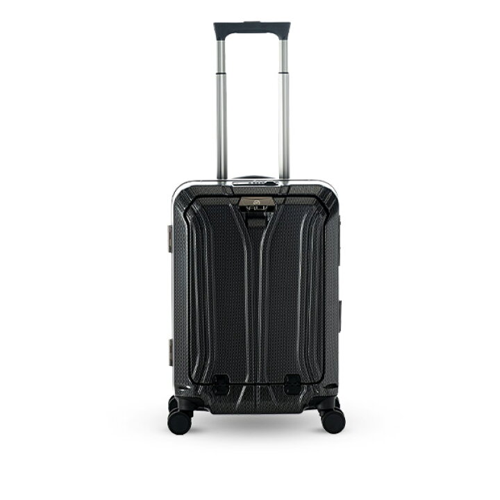 エー・エル・アイ スーツケース Solid Knight ハードキャリー 67 Cm ウェーブブラック スーツケース、キャリーバッグ 