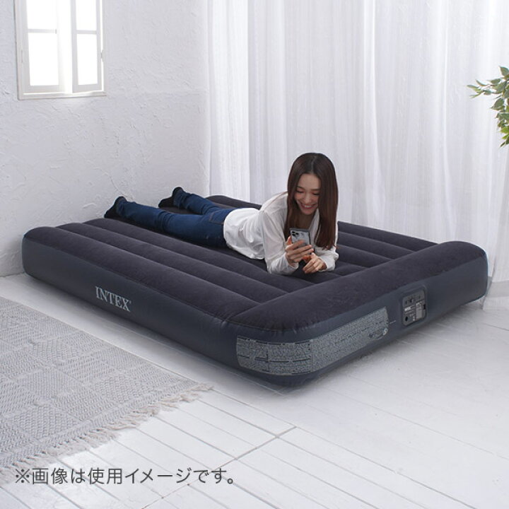 楽天市場】【正規販売店】インテックス INTEX エアーベッド ダブル 