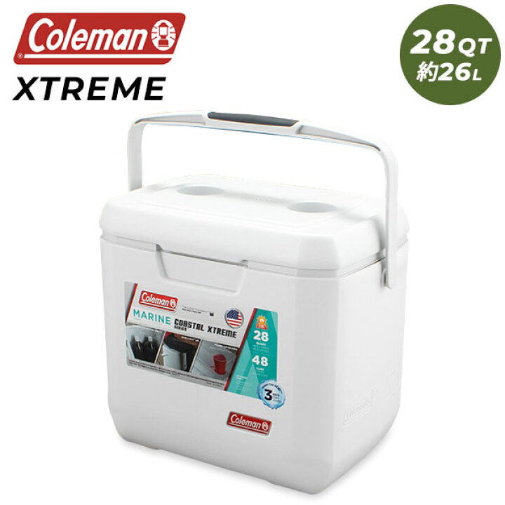 楽天市場 コールマン Coleman クーラーボックス 28qt Coastal Xtreme Series Marine Cooler コースタル エクストリーム シリーズ マリン クーラー Gulliver Online Shopping
