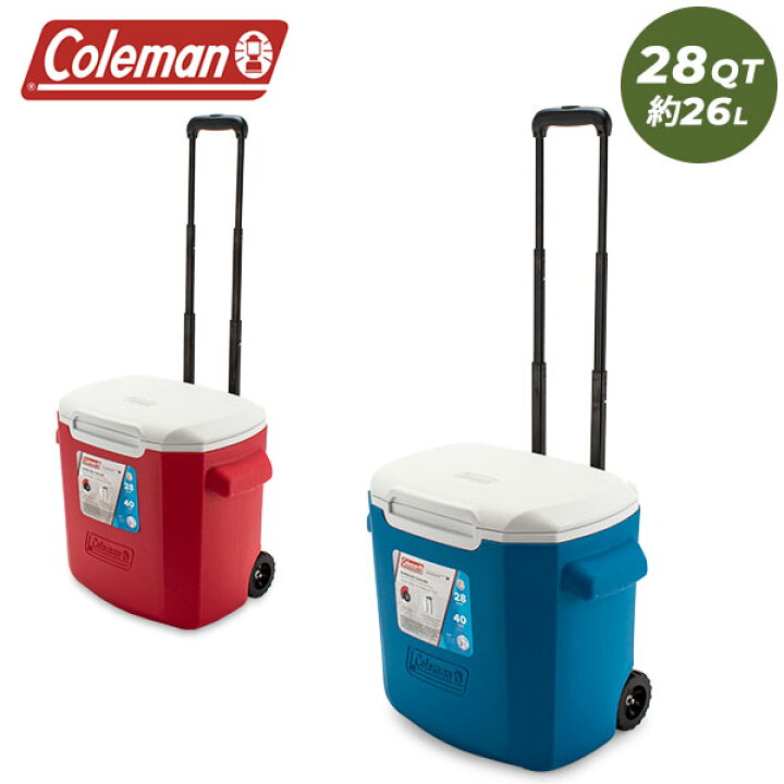 楽天市場 夏割p5倍 コールマン Coleman クーラーボックス 28qt Performance Wheeled Cooler パフォーマンス ホイール クーラー 約26l 夏休み Gulliver Online Shopping