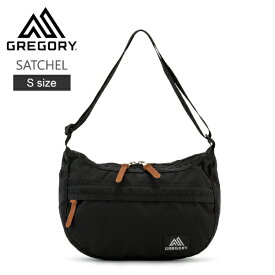 ＼母の日アイテムがポイントUP中／ グレゴリー Gregory サッチェル ショルダーバッグ Sサイズ SATCHEL 65344 ブラック BLACK メンズ レディース 通勤 通学 ナイロン ファッション