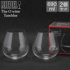 Riedel リーデル ワイングラス/タンブラー 2個セット オーワインタンブラー The O wine Tumbler ピノ・ノワール/ネッビオーロ Pinot / Nebbiolo 0414/07