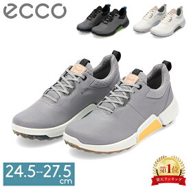 エコー ECCO ゴルフシューズ スニーカー Ecco M Golf Biom H4 メンズ 靴 レザー 革 ゴルフ ランニング ウォーキング ジム 108204 10820401