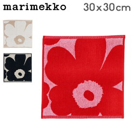 ＼マラソン期間P10倍／ 在庫限り マリメッコ Marimekko ミニタオル ハンドタオル ウニッコ コットン リネン 30×30cm UNIKKO MINI TOWEL 北欧雑貨 ハンカチ かわいい