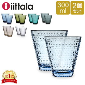 イッタラ グラス カステヘルミ iittala タンブラー ペア 2個セット 300mL 北欧 ガラス Kastehelmi Tumbler フィンランド コップ 食器