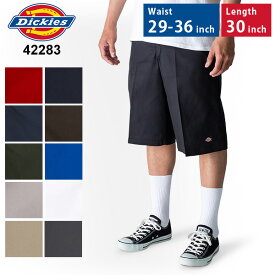 ＼店内、モール内最安挑戦中／ Dickies ディッキーズ ハーフパンツ メンズ ショートパンツ 42283 無地 大きいサイズ 短パン ワークショーツ 定番 ストリート おしゃれ ひざ下 シンプル ギフト プレゼント ボトム ボトムス ボトムズ 父の日