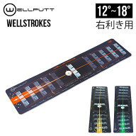 ＼店内、モール内最安挑戦中／ ウェルパット Wellputt パターマット WELLSTROKES 右利き用 ウェルストロ…