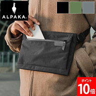 アルパカ ALPAKA ZIP POUCH MAX V2 サコッシュ 2WAY テックポーチ スリングバッグ ミニショルダー 軽量 …