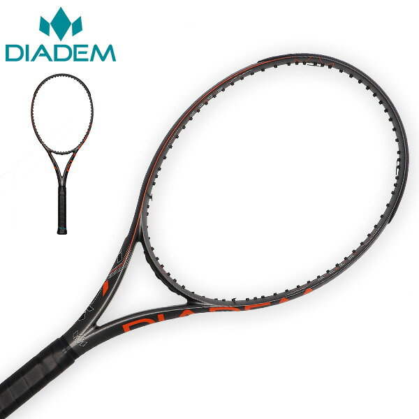 ＼店内、マラソンSALE開催中／ ダイアデム Diadem Axis 98 アクシス 98 硬式 テニスラケット フレームのみ 中上級者 上級者 オールラウンド 安定性 快適性 ホールド感 トーナメントモデル 試合用 競技者向け ラケット スポーツ用品4 1/4" (L2);Axis 98