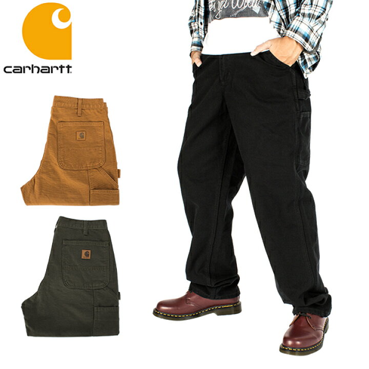 楽天市場】カーハート Carhartt ウォッシュド ダック ぺインターパンツ 