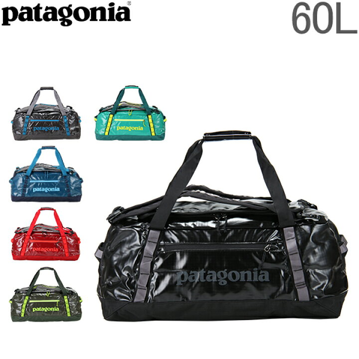 楽天市場】PATAGONIA パタゴニア BLACK HOLE DUFFEL 60L ブラック  