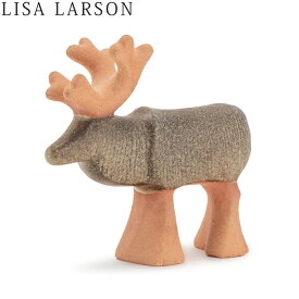【お盆もあす楽】LisaLarson リサラーソン （Lisa Larson リサ・ラーソン） ミニスカンセン Miniskansen トナカイ Reindeer 置物・オブジェ 北欧