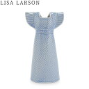 リサラーソン 花瓶 ワードローブ ドレス 花器 フラワーベース ライトブルー 北欧 1560400 LisaLarson Clothes /Wardrobe s...