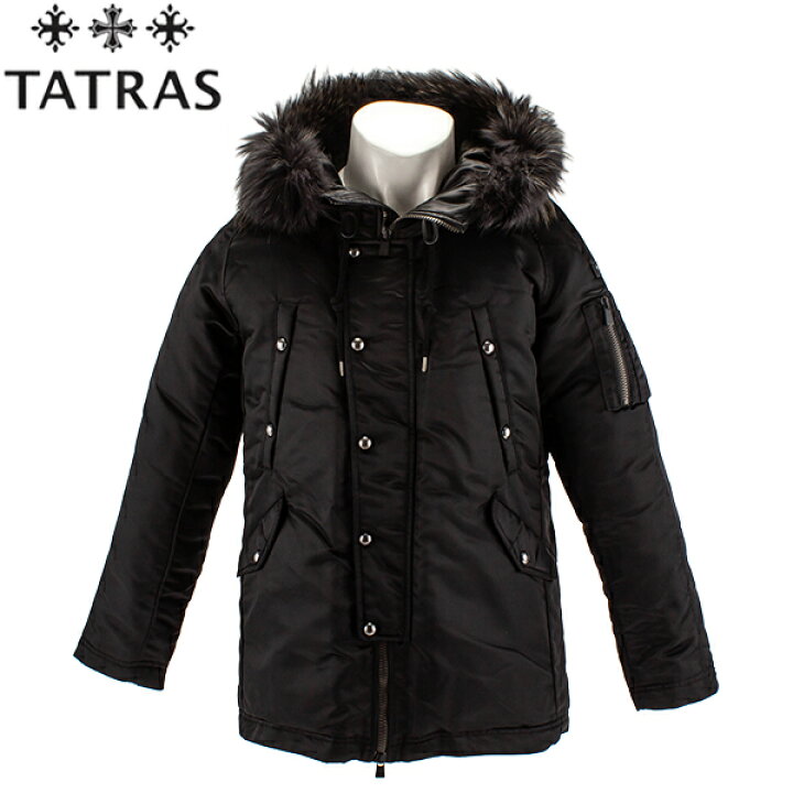 楽天市場】タトラス TATRAS ダウンジャケット メンズ ファー付き 