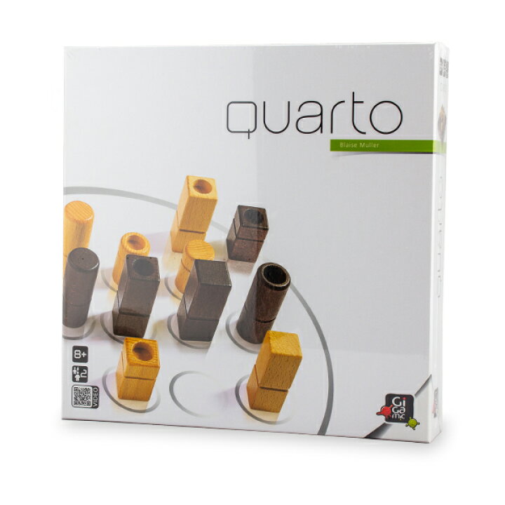 楽天市場】ギガミック Gigamic クアルト QUARTO ボードゲーム GCQA 