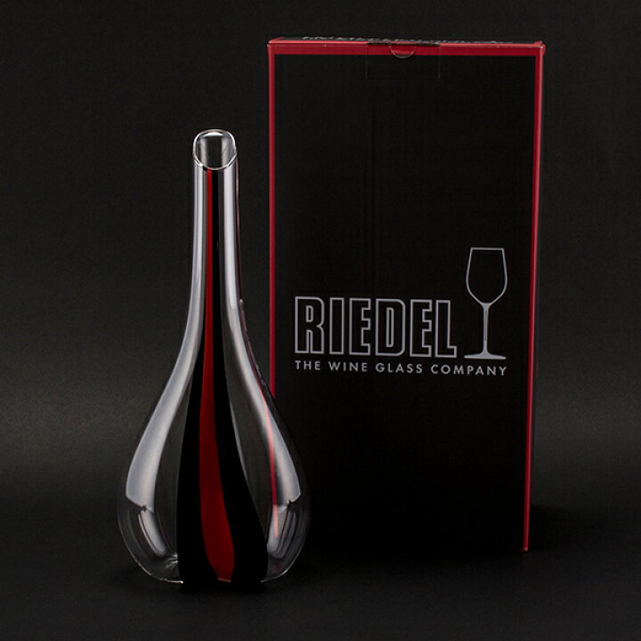 楽天市場】在庫限り リーデル Riedel デカンタ ブラック・タイ 