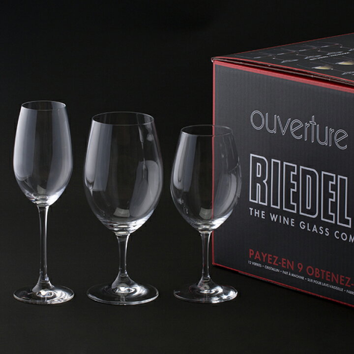 楽天市場】リーデル Riedel ワイングラス 12個セット オヴァチュア 