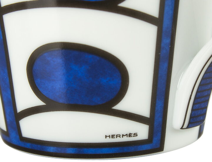 楽天市場】エルメス HERMES ブルーダイユール マグ 240mL マグカップ 