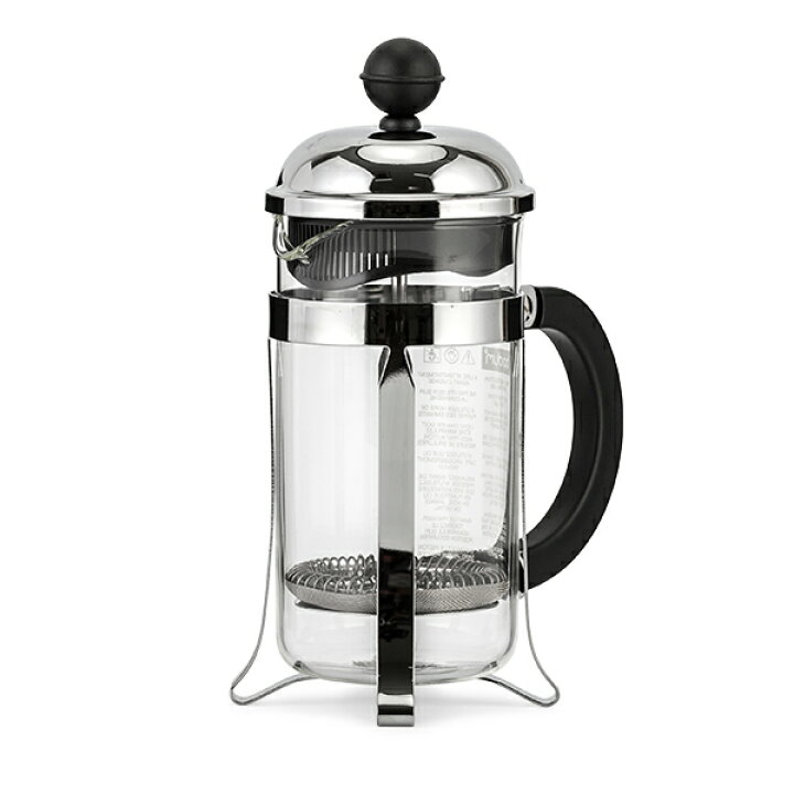 楽天市場 お盆もあす楽 ボダム Bodum フレンチプレス コーヒーメーカー シャンボール Chambord 1923 16 350ml シルバー コーヒープレス 珈琲 コーヒー おしゃれ あす楽 Gulliver Online Shopping