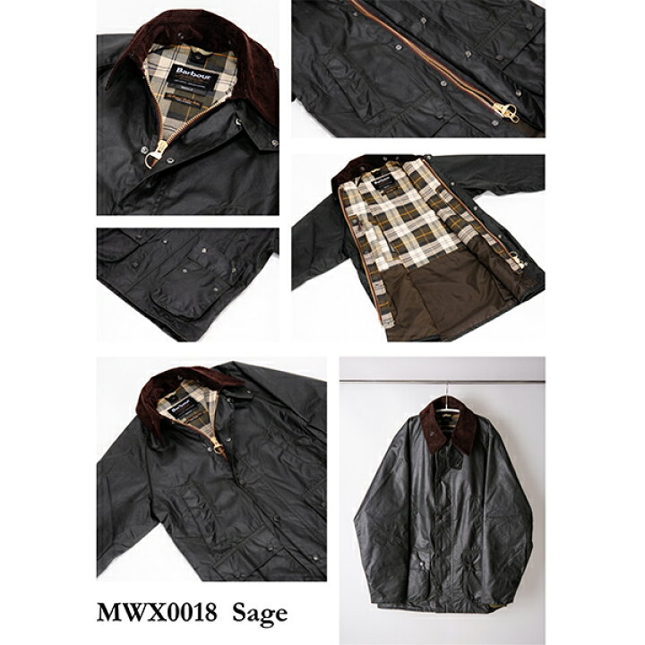 楽天市場】バブアー Barbour ワックスコーティングジャケット メンズ 